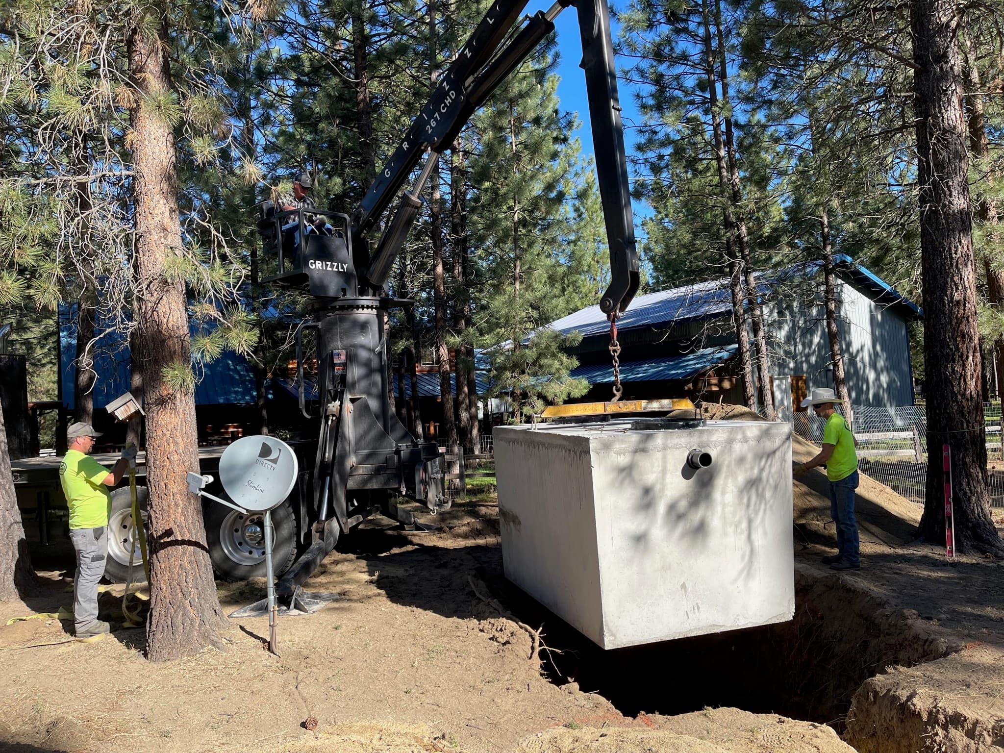 Septic done right the first time.